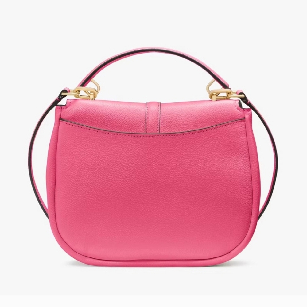 Kate Spade Kayla Pebbled Leather Saddle - Picture 3 of 6